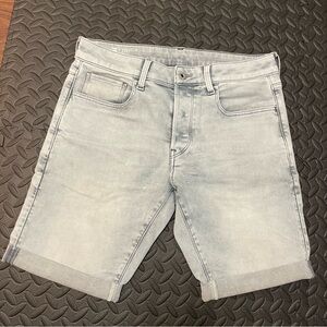 G-Star RAW Men’s Short 3301 Slim Denim Light Blue